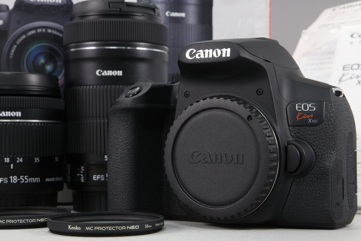2025年10月19日に買取させていただいたCanon EOS Kiss X10i ダブルズームキットの画像
