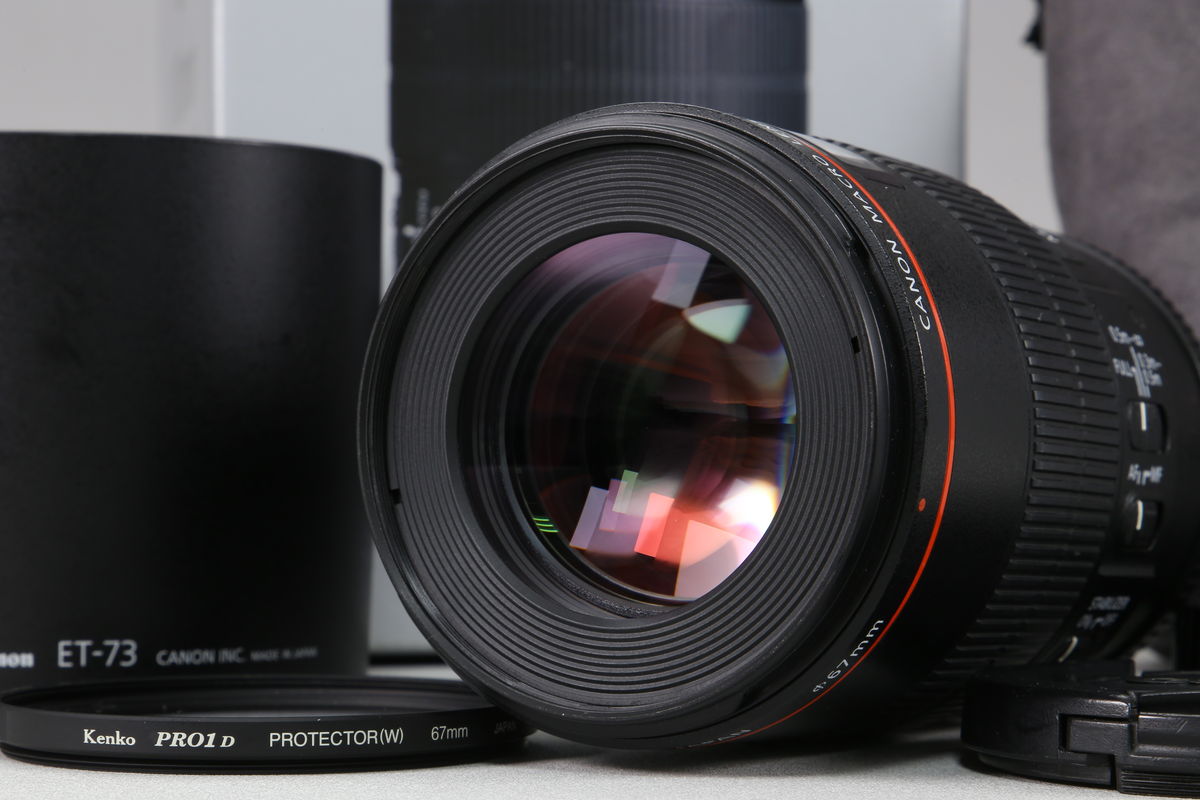 2025年10月24日に一心堂が買取したCanon EF100mm F2.8L マクロ IS USMの画像