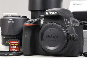 2025年10月27日に一心堂が買取したNikon D3400 ダブルズームキット ブラックの画像