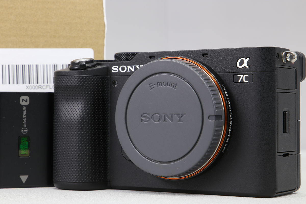 2025年10月27日に買取させていただいたSONY α7C ボディ ILCE-7C ブラックの画像