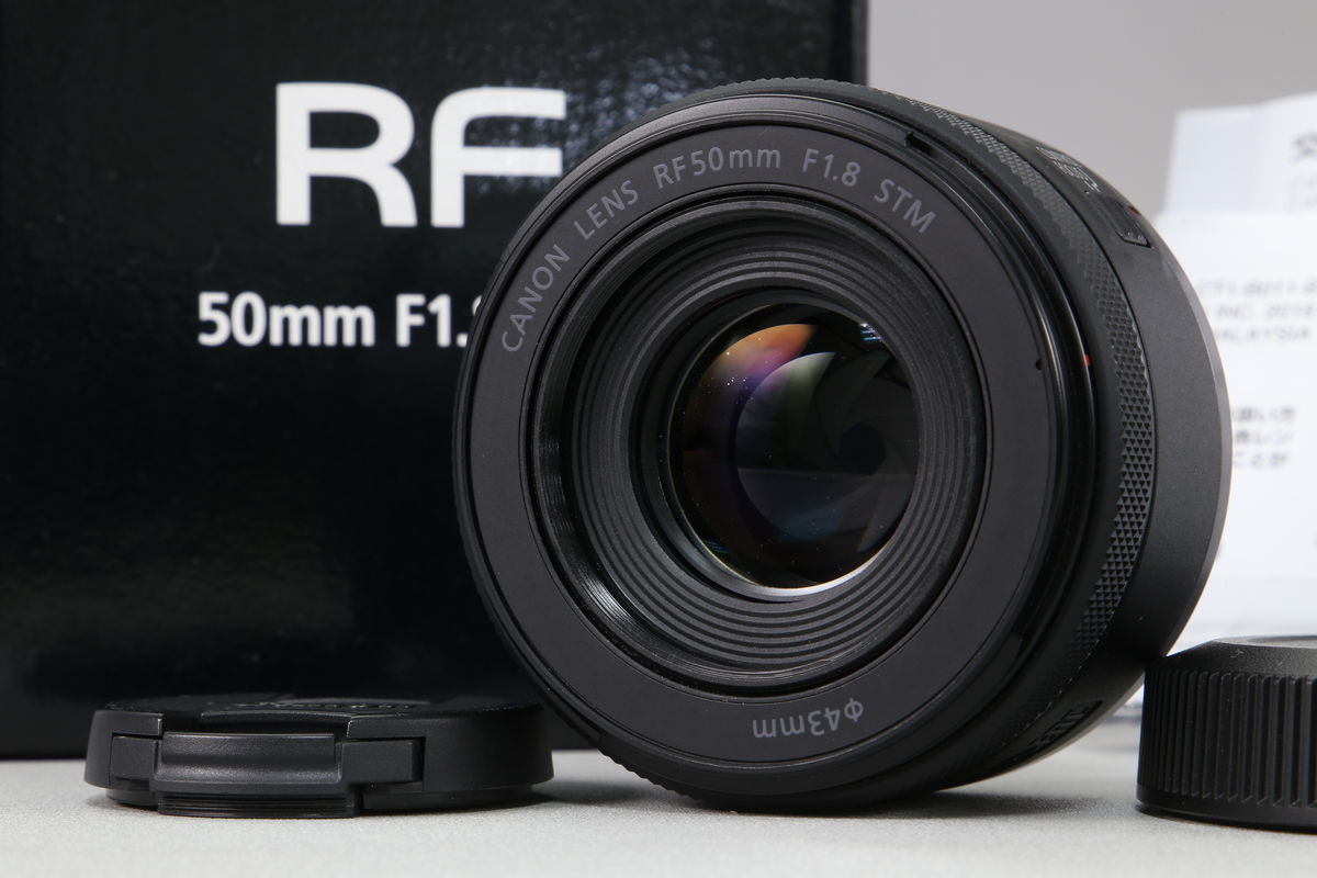 2025年10月29日に一心堂が買取したCanon RF50mm F1.8 STMの画像