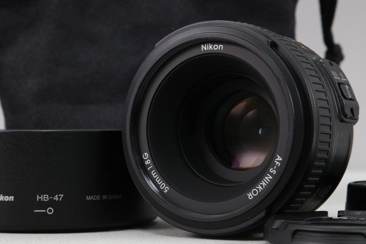 2025年10月25日に一心堂が買取したNikon AF-S NIKKOR 50mm F1.8Gの画像