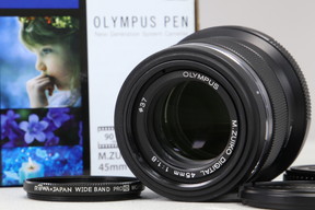 2025年11月02日に一心堂が買取したOLYMPUS M.ZUIKO DIGITAL 45mm F1.8 ブラックの画像