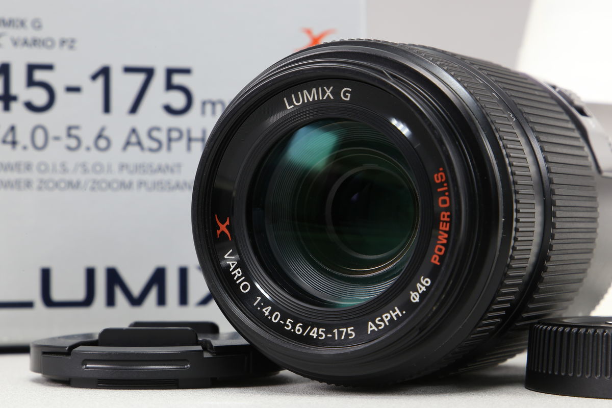 2025年11月02日に一心堂が買取したPanasonic LUMIX G X VARIO PZ 45-175mm F4.0-5.6 ASPH. POWER O.I.S H-PS45175 ブラックの画像