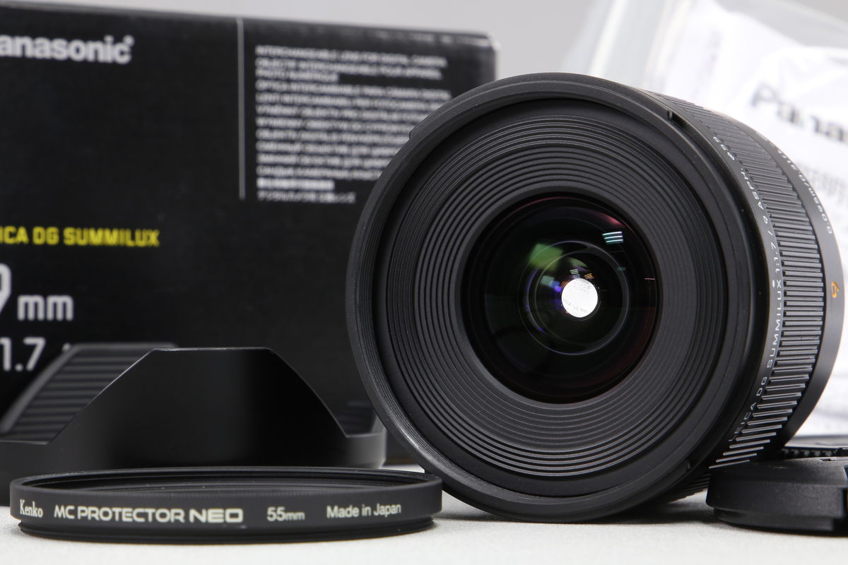 2025年11月11日に買取させていただいたPanasonic LEICA DG SUMMILUX 9mm F1.7 ASPH. H-X09の画像