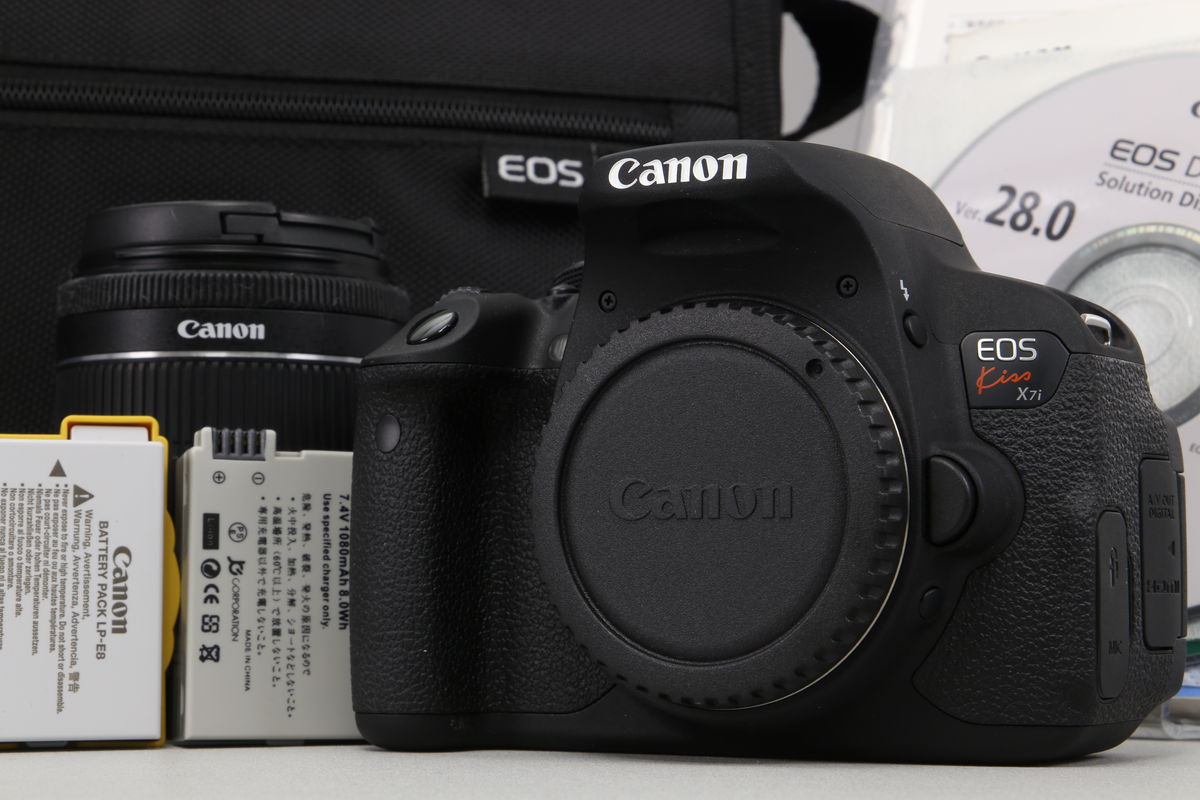 2025年11月17日に一心堂が買取したCanon EOS Kiss X7i EF-S18-55 IS STM レンズキットの画像