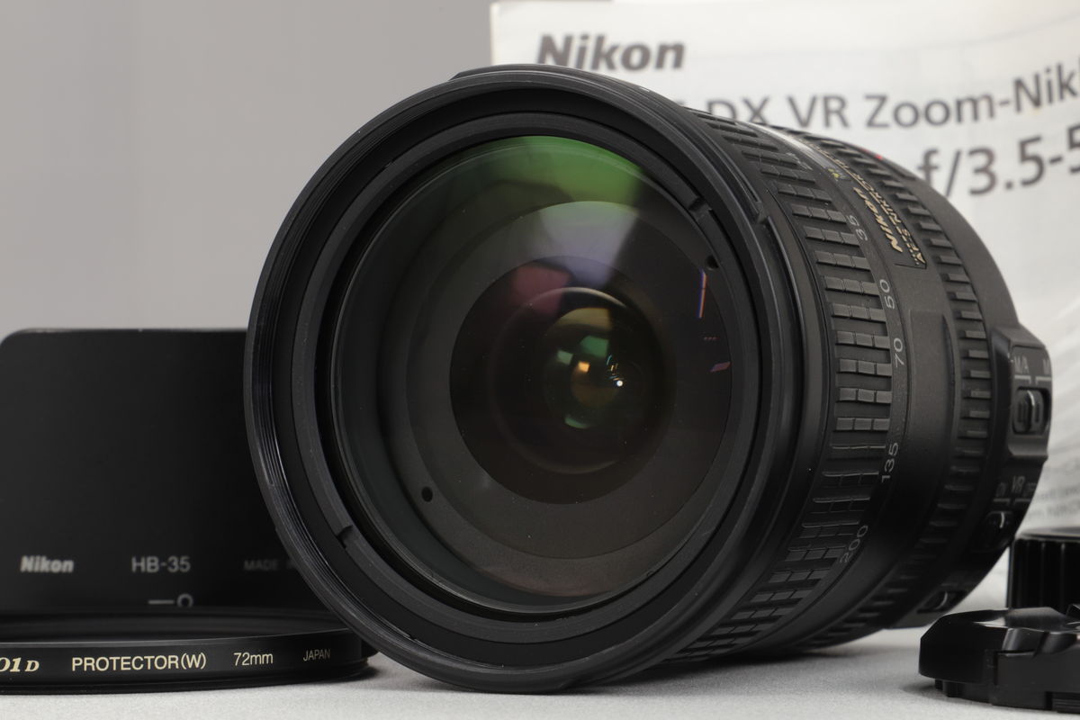 2025年12月13日に一心堂が買取したNikon AF-S DX NIKKOR 18-200mm F3.5-5.6G ED VR IIの画像