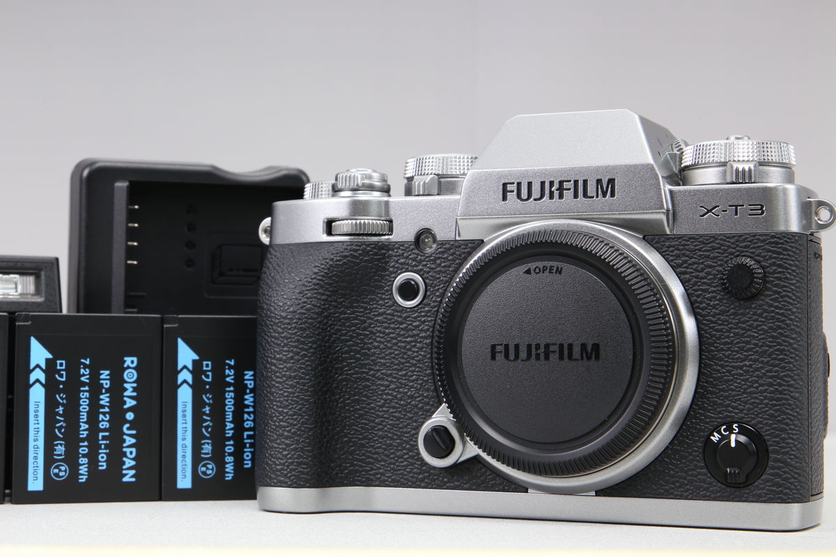 2025年12月12日に買取させていただいたFUJIFILM X-T3 ボディ シルバーの画像