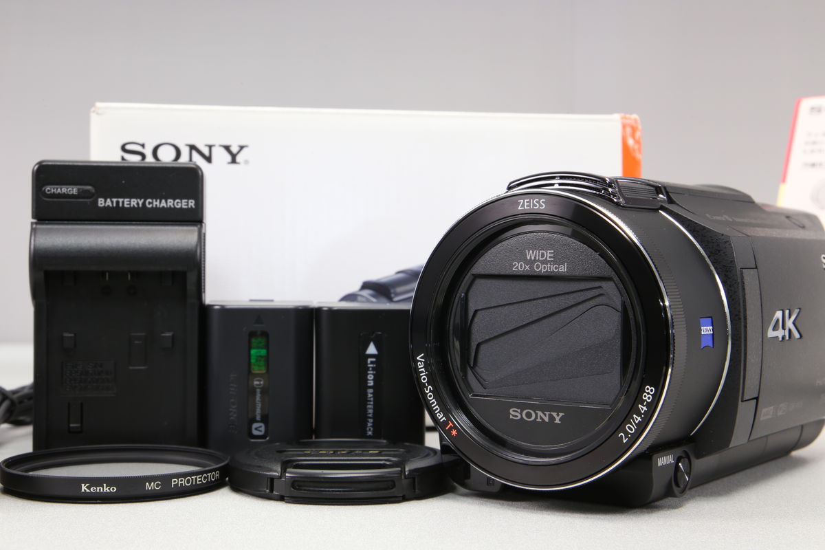 2025年12月13日に一心堂が買取したSONY FDR-AX55 ブラックの画像