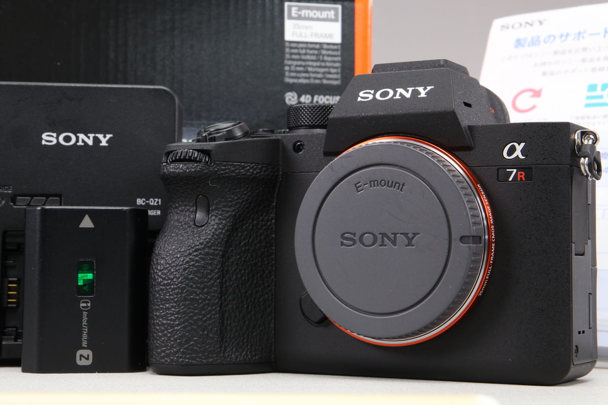 2025年12月16日に一心堂が買取したSONY α7R IV ボディ ILCE-7RM4A 後期モデルの画像