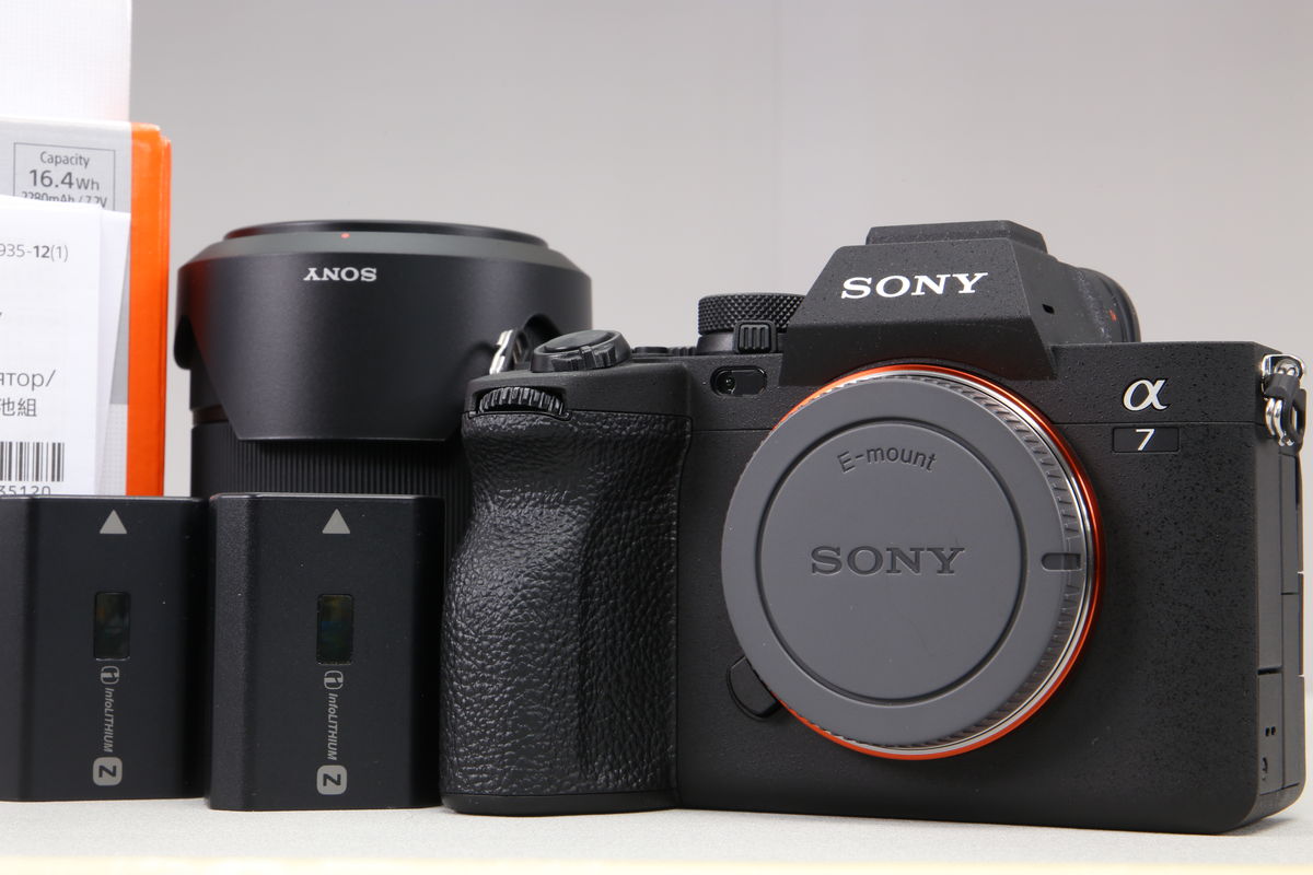 2025年12月15日に買取させていただいたSONY α7 IV ILCE-7M4K ズームレンズキットの画像