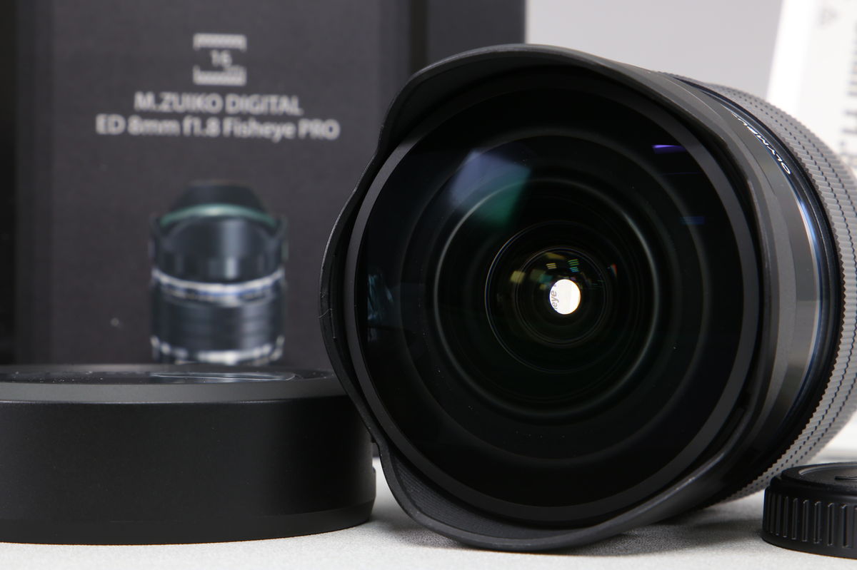 2026年01月07日に買取させていただいたOLYMPUS M.ZUIKO DIGITAL ED 8mm F1.8 Fisheye PROの画像