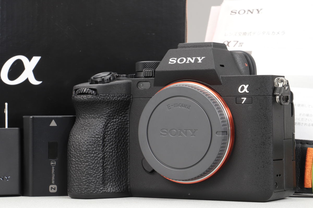 2026年01月13日に一心堂が買取したSONY α7 IV ILCE-7M4 ボディの画像