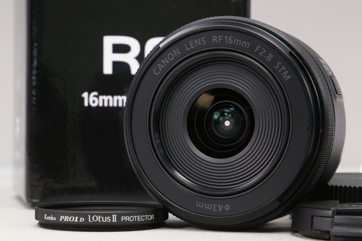 2026年01月16日に買取させていただいたCanon RF16mm F2.8 STMの画像