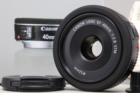 2026年01月16日に一心堂が買取したCanon EF40mm F2.8 STM ブラックの画像