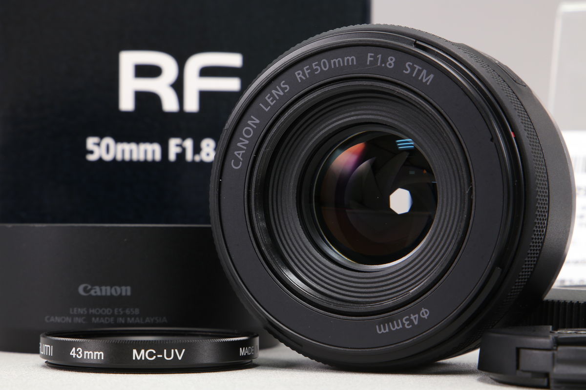 2026年01月16日に買取させていただいたCanon RF50mm F1.8 STMの画像