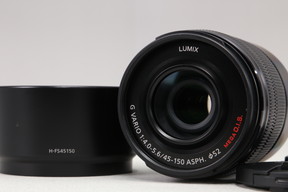 2026年01月15日に一心堂が買取したPanasonic LUMIX G VARIO 45-150mm F4.0-5.6 ASPH. MEGA O.I.S. H-FS45150 ブラックの画像
