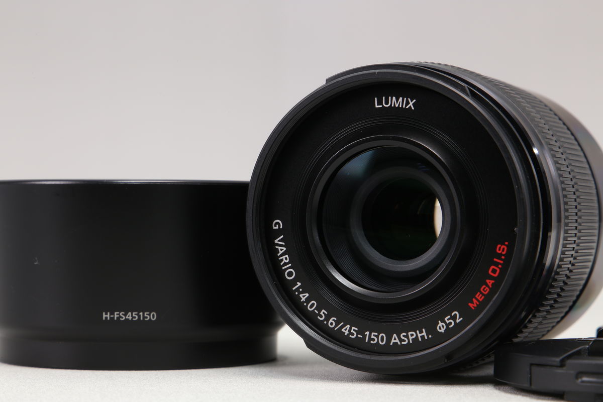 2026年01月15日に一心堂が買取したPanasonic LUMIX G VARIO 45-150mm F4.0-5.6 ASPH. MEGA O.I.S. H-FS45150 ブラックの画像