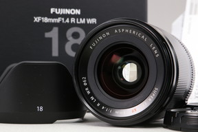 2026年01月25日に一心堂が買取したFUJIFILM FUJINON XF18mm F1.4 R LM WRの画像