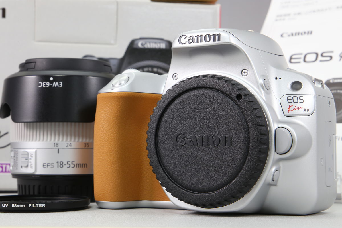 2026年01月30日に一心堂が買取したCanon EOS Kiss X9 EF-S18-55 IS STM レンズキット シルバーの画像