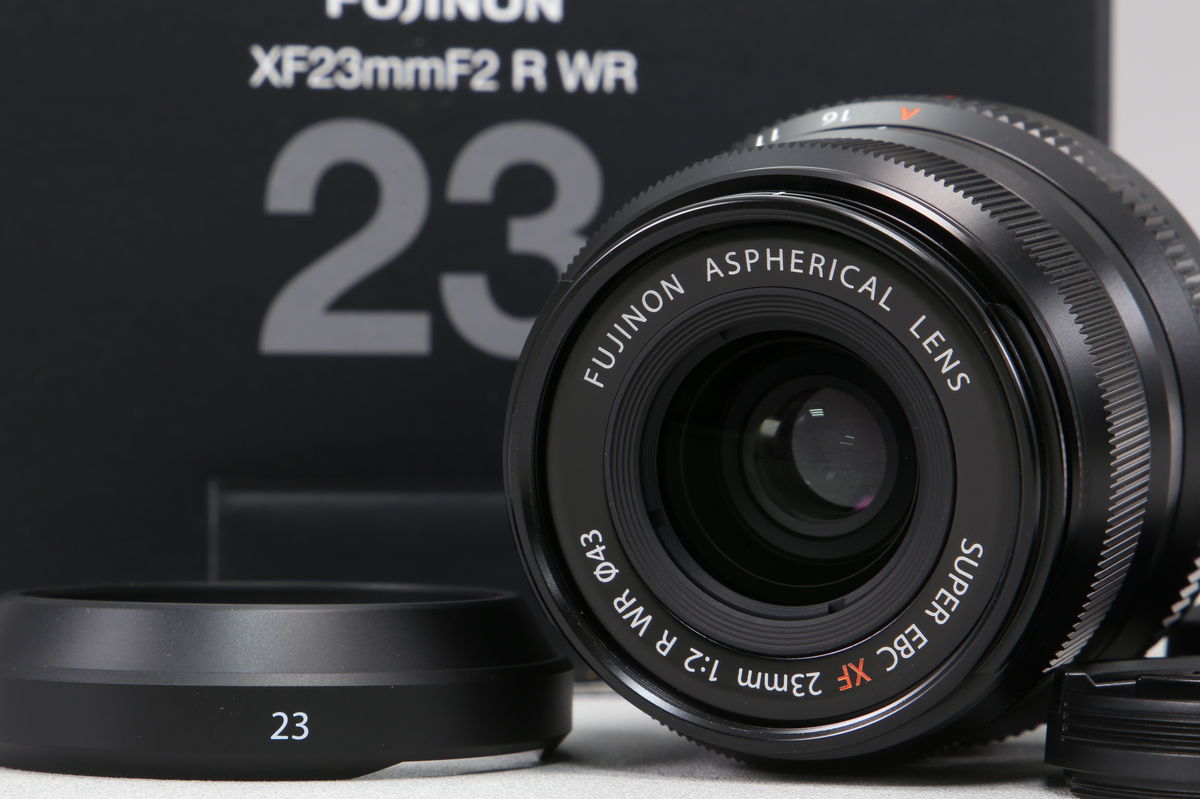 2026年01月26日に一心堂が買取したFUJIFILM FUJINON XF23mm F2 R WR ブラックの画像