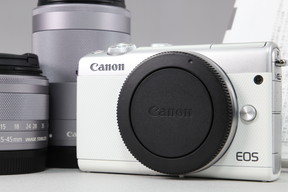2026年02月02日に一心堂が買取したCanon EOS M100 ダブルレンズキット ホワイトの画像