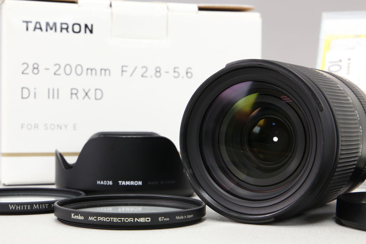 2026年01月30日に買取させていただいたTAMRON 28-200mm F2.8-5.6 Di III RXD Model A071 [Eマウント]の画像