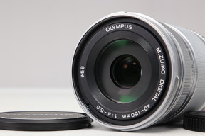2026年02月09日に一心堂が買取したOLYMPUS M.ZUIKO DIGITAL ED 40-150mm F4.0-5.6 R シルバーの画像