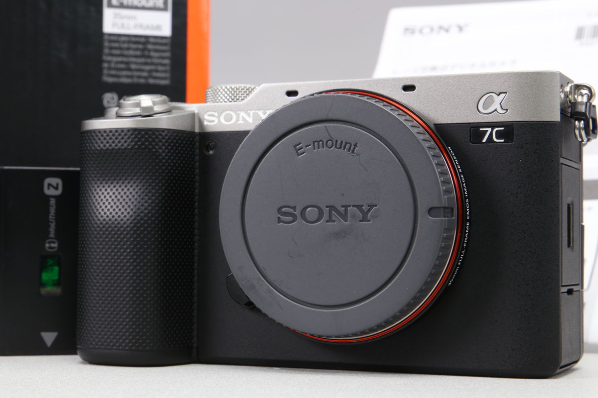 2026年02月09日に買取させていただいたSONY α7C ボディ ILCE-7C シルバーの画像