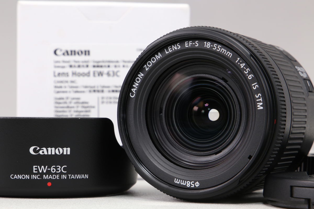 2026年02月18日に買取させていただいたCanon EF-S18-55mm F4-5.6 IS STM ブラックの画像