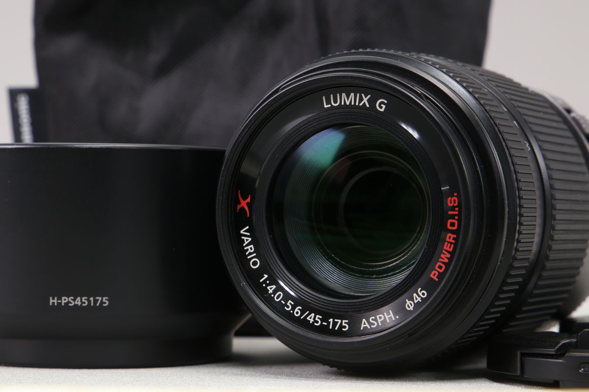 2026年02月16日に一心堂が買取したPanasonic LUMIX G X VARIO PZ 45-175mm F4.0-5.6 ASPH. POWER O.I.S H-PS45175 ブラックの画像