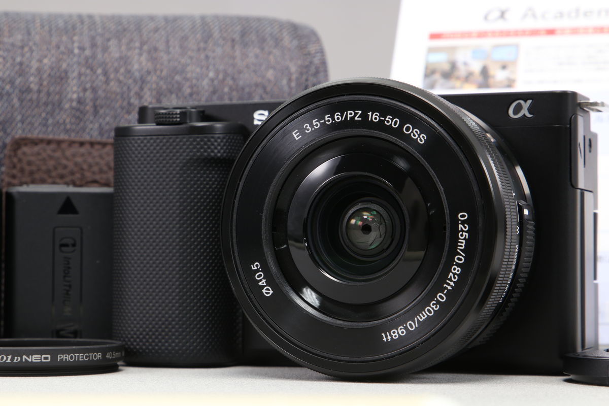 2026年03月02日に一心堂が買取したSONY VLOGCAM ZV-E10 パワーズームレンズキット ZV-E10L ブラックの画像
