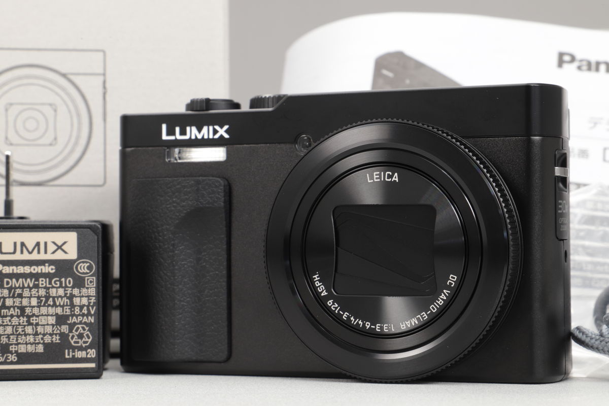 2026年03月02日に買取させていただいたPanasonic LUMIX TZ99 ブラック DC-TZ99-Kの画像