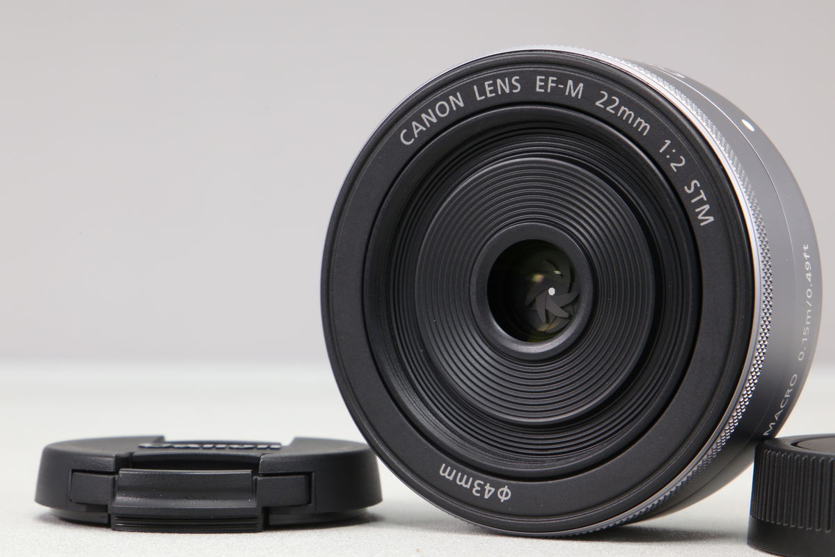 2026年03月03日に一心堂が買取したCanon EF-M22mm F2 STM シルバーの画像
