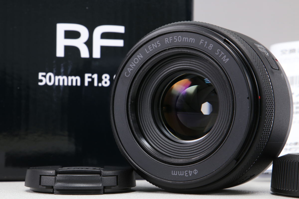 2026年03月03日に買取させていただいたCanon RF50mm F1.8 STMの画像