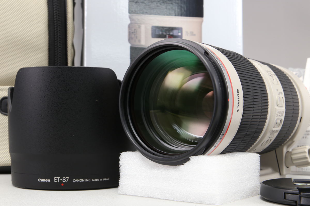 2026年04月06日に一心堂が買取したCanon EF70-200mm F2.8L IS II USMの画像