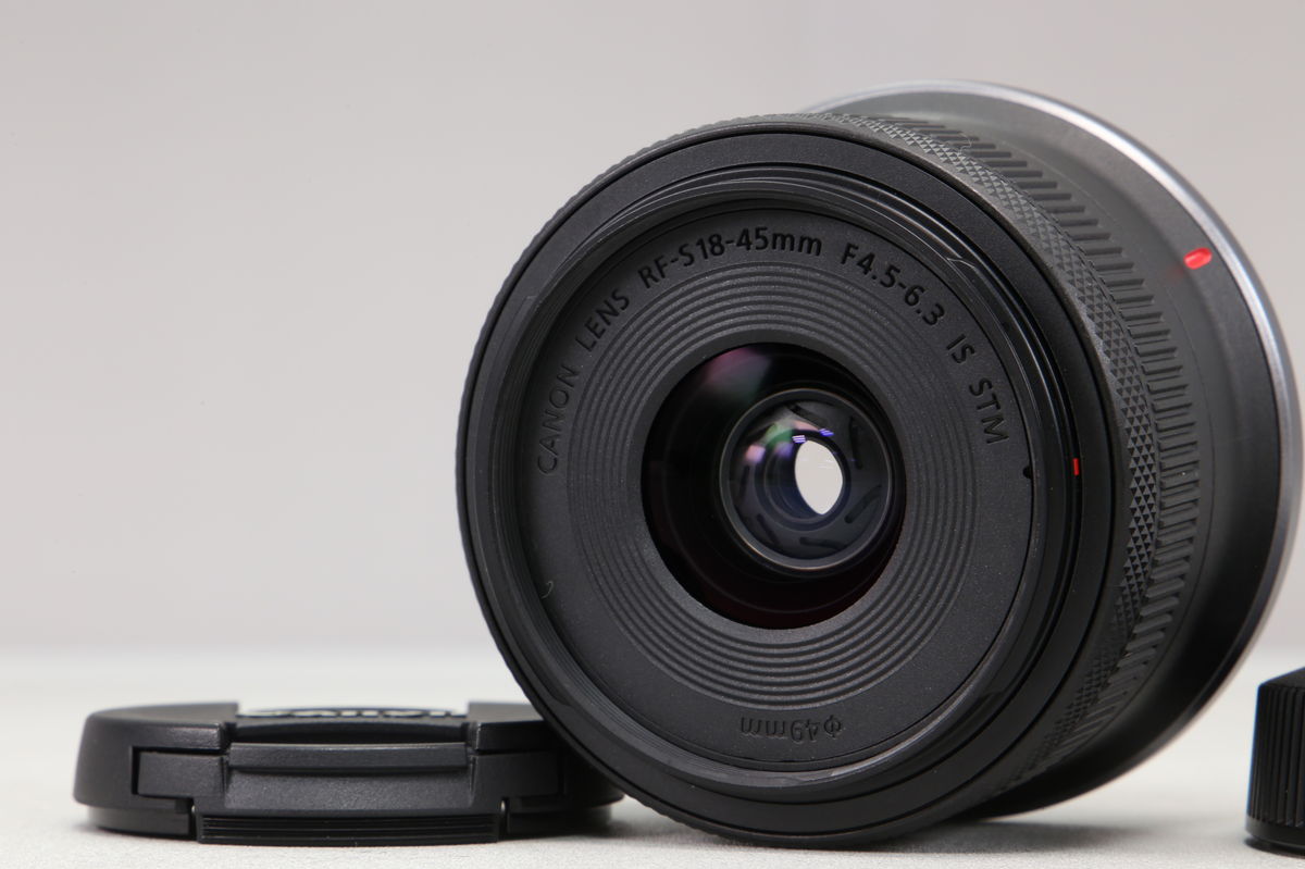 2026年04月06日に買取させていただいたCanon RF-S18-45mm F4.5-6.3 IS STM ブラックの画像