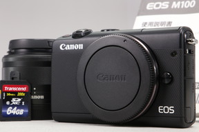 2026年04月11日に一心堂が買取したCanon EOS M100 EF-M15-45 IS STM レンズキット ブラックの画像
