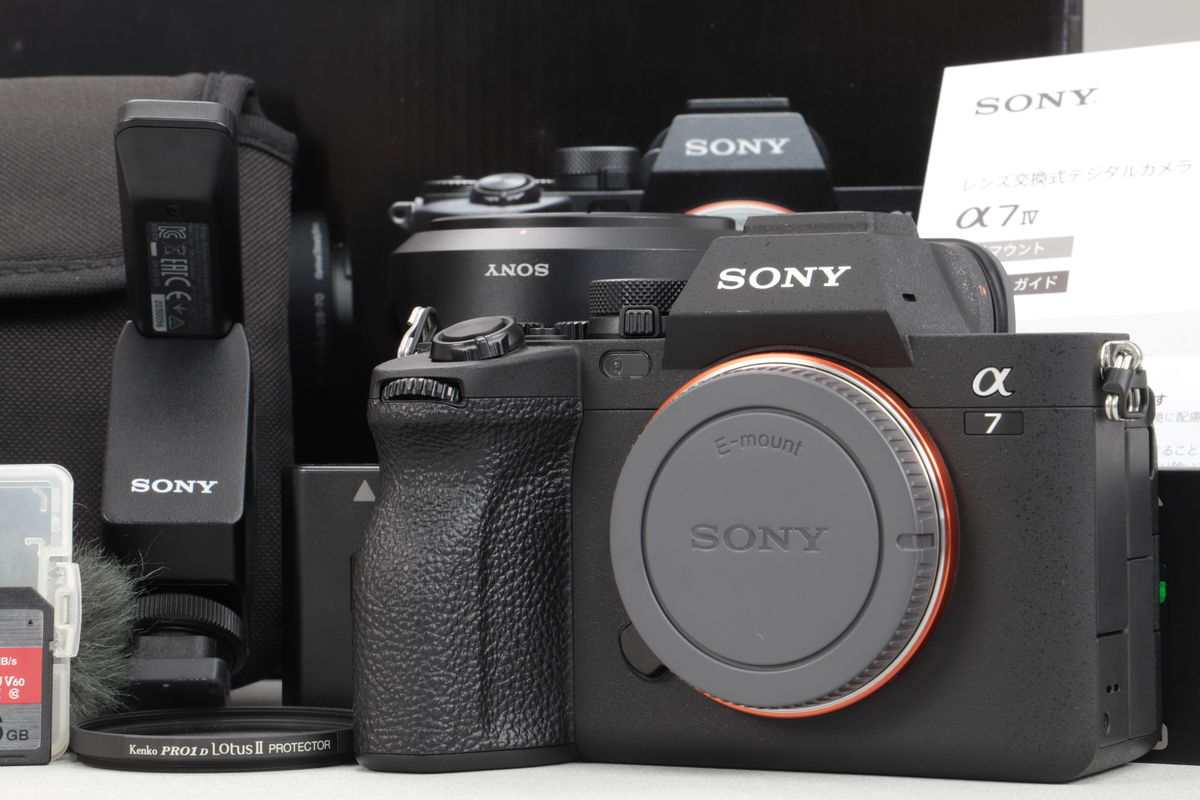 2026年04月13日に一心堂が買取したSONY α7 IV ILCE-7M4K ズームレンズキットの画像
