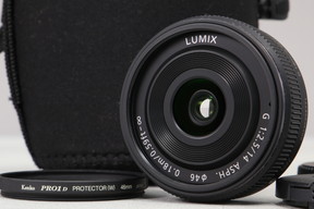 2026年04月30日に一心堂が買取したPanasonic LUMIX G 14mm F2.5 ASPH. H-H014の画像