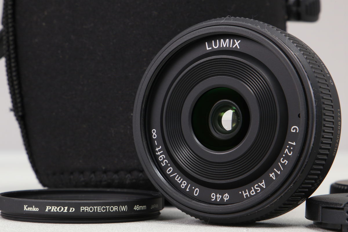 2026年04月30日に買取させていただいたPanasonic LUMIX G 14mm F2.5 ASPH. H-H014の画像
