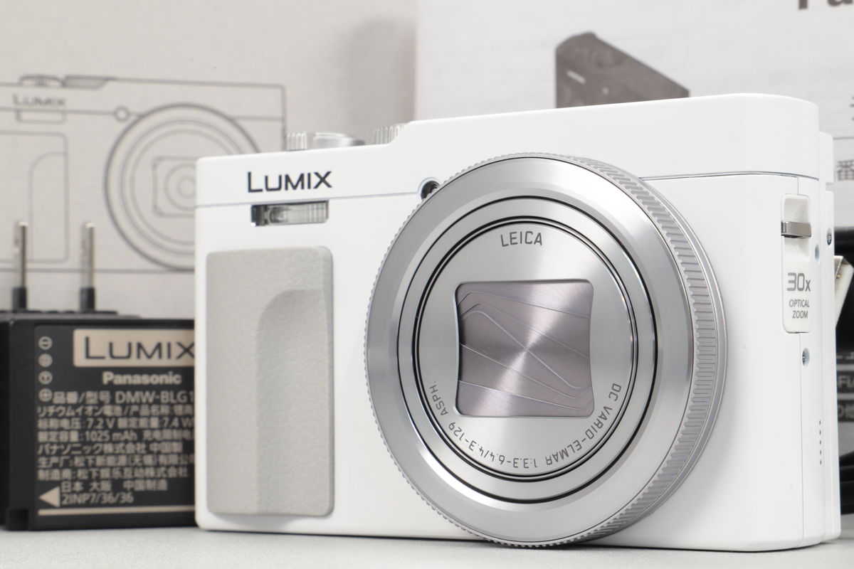 2026年05月08日に買取させていただいたPanasonic LUMIX TZ99 ホワイト DC-TZ99-Wの画像