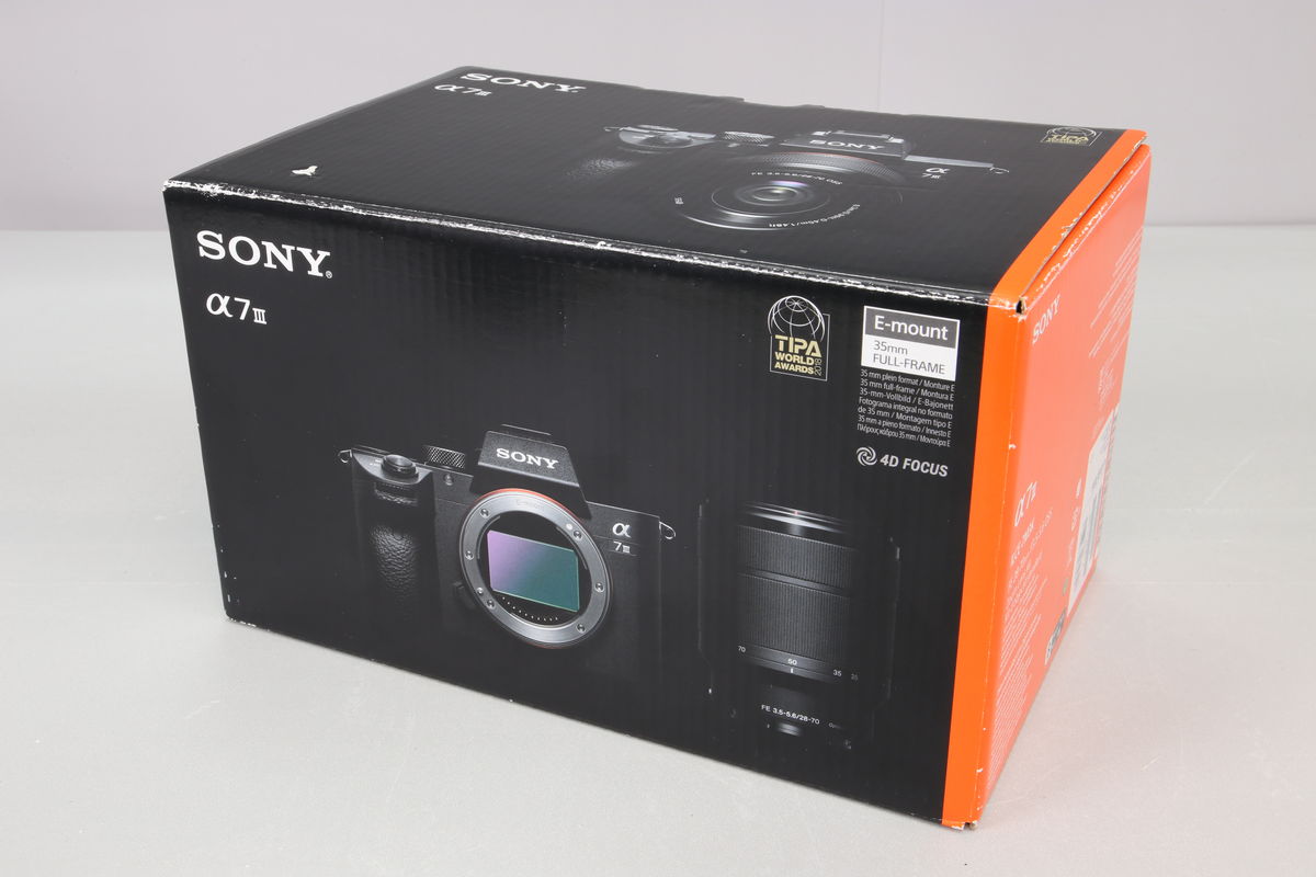 2026年05月07日に買取させていただいたSONY α7 III ズームレンズキット ILCE-7M3Kの画像