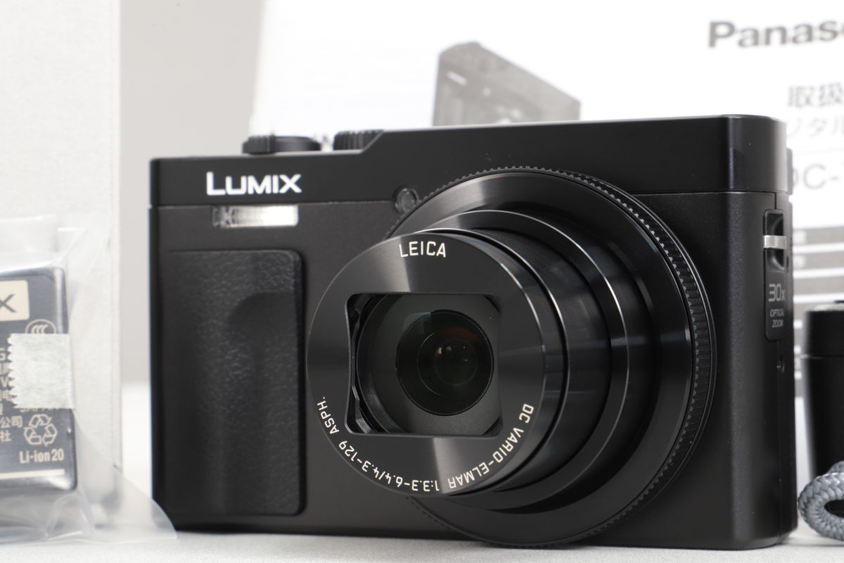 2026年05月15日に買取させていただいたPanasonic LUMIX TZ99 ブラック DC-TZ99-Kの画像