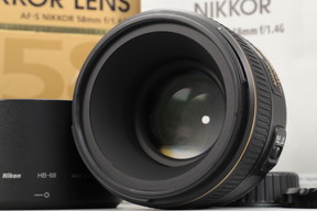 2026年05月25日に一心堂が買取したNikon AF-S NIKKOR 58mm F1.4Gの画像