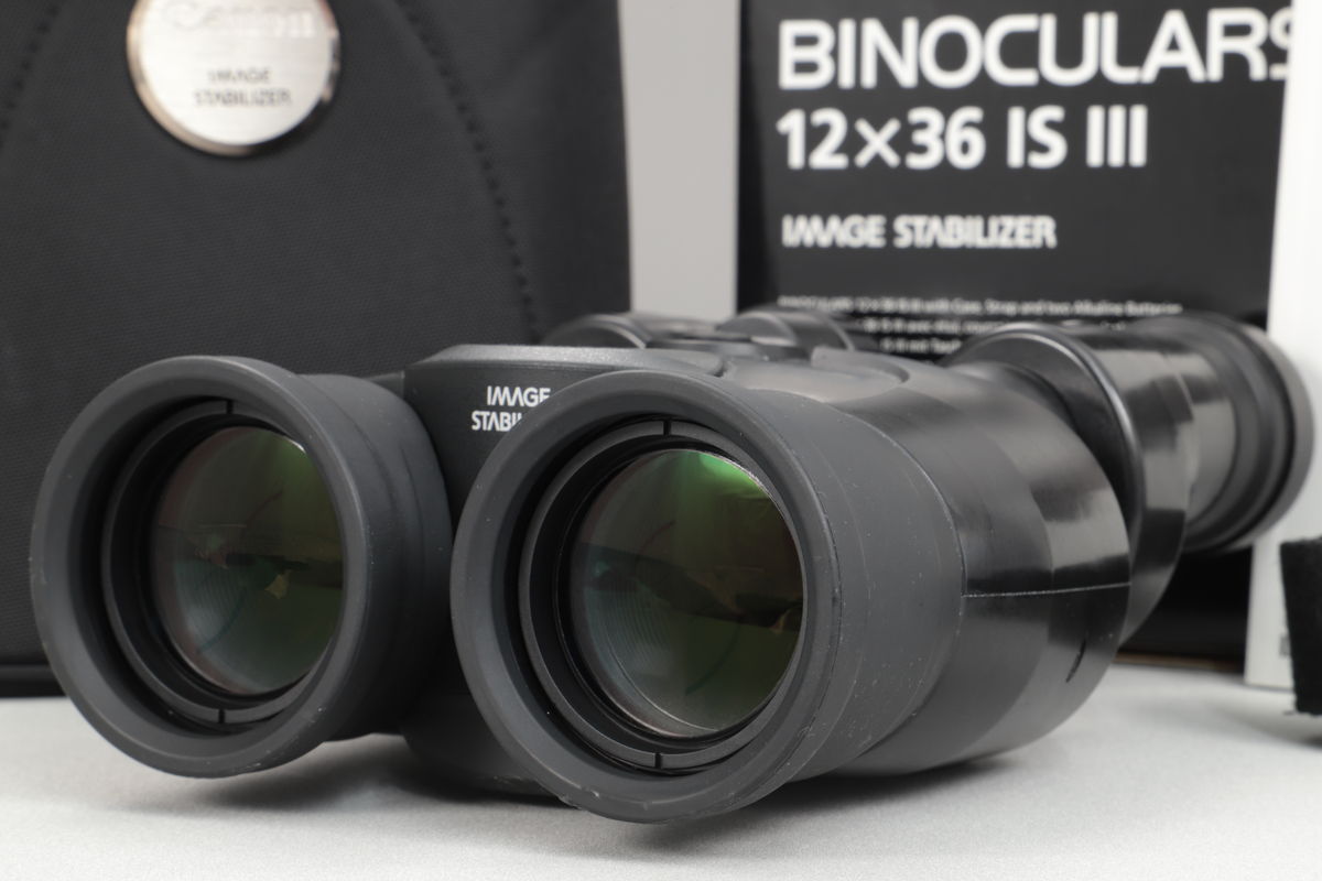 2026年05月23日に買取させていただいたCanon BINOCULARS 12x36 IS IIIの画像