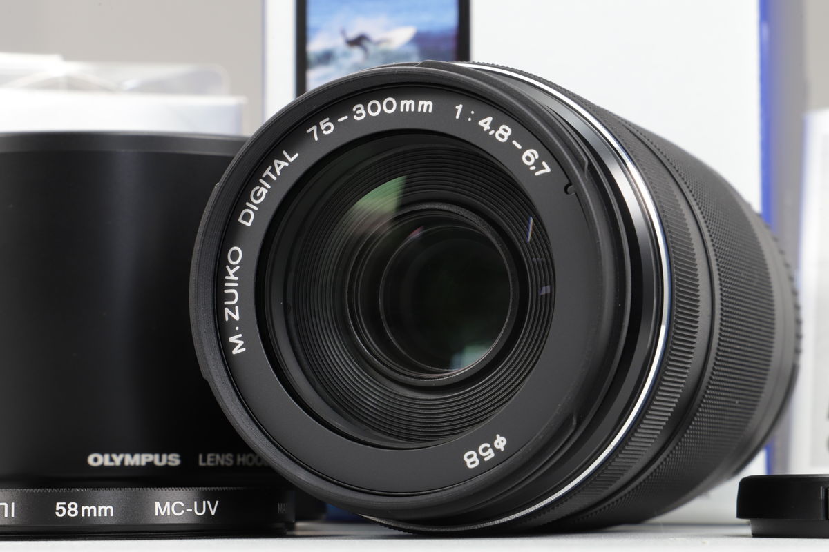 2026年06月17日に買取させていただいたOLYMPUS M.ZUIKO DIGITAL ED 75-300mm F4.8-6.7 IIの画像