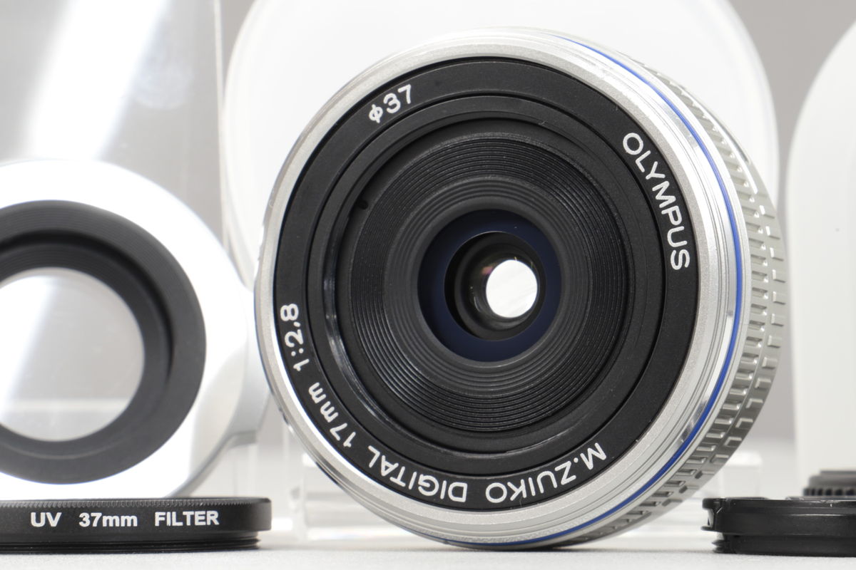 2026年06月17日に買取させていただいたOLYMPUS M.ZUIKO DIGITAL 17mm F2.8 シルバーの画像