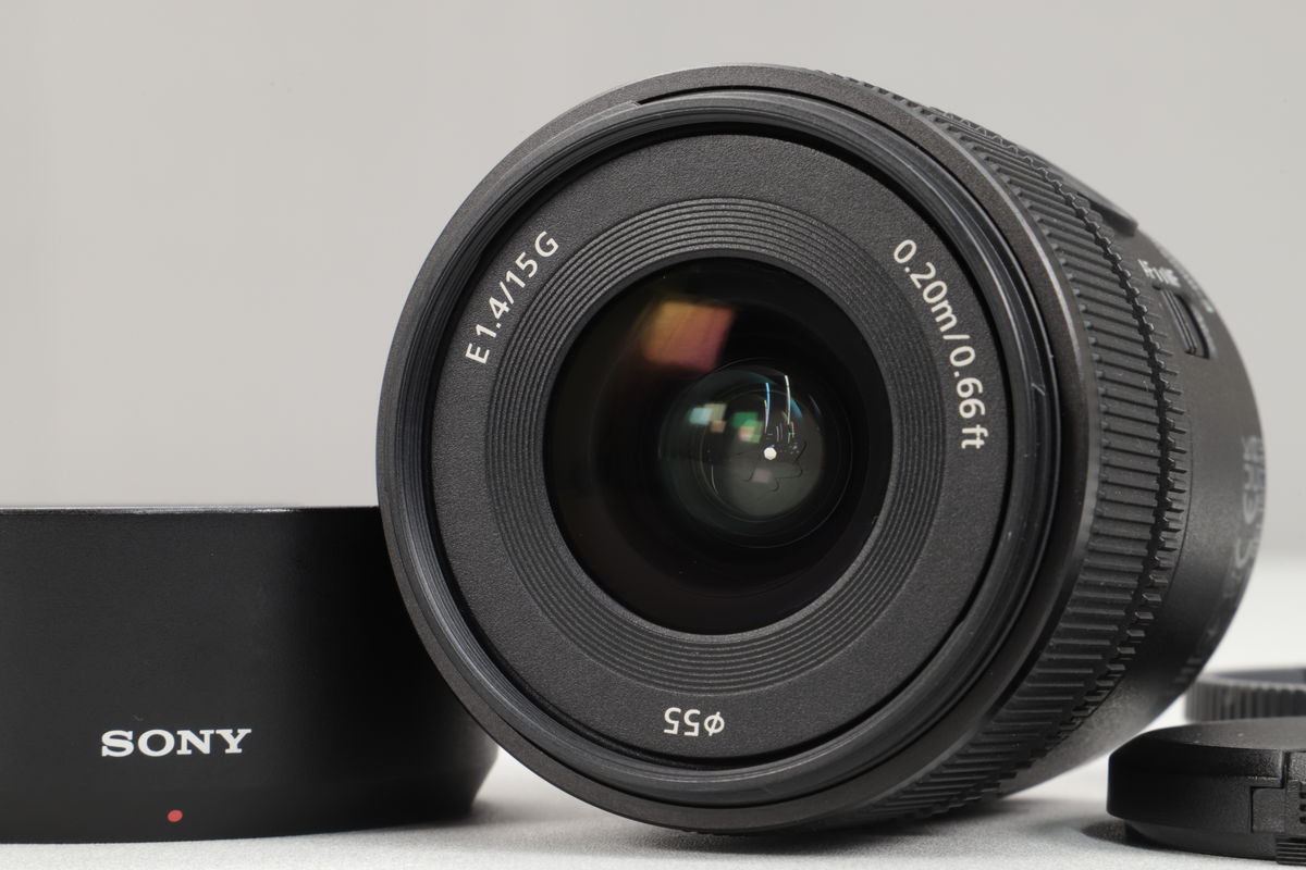 2026年06月22日に買取させていただいたSONY E 15mm F1.4 G SEL15F14Gの画像