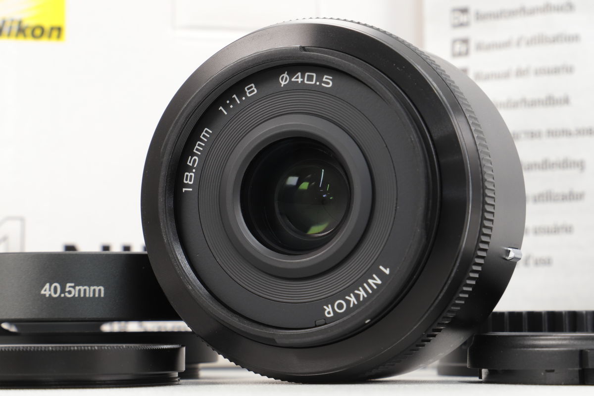 2026年07月06日に買取させていただいたNikon Nikon 1 NIKKOR 18.5mm F1.8 ブラックの画像